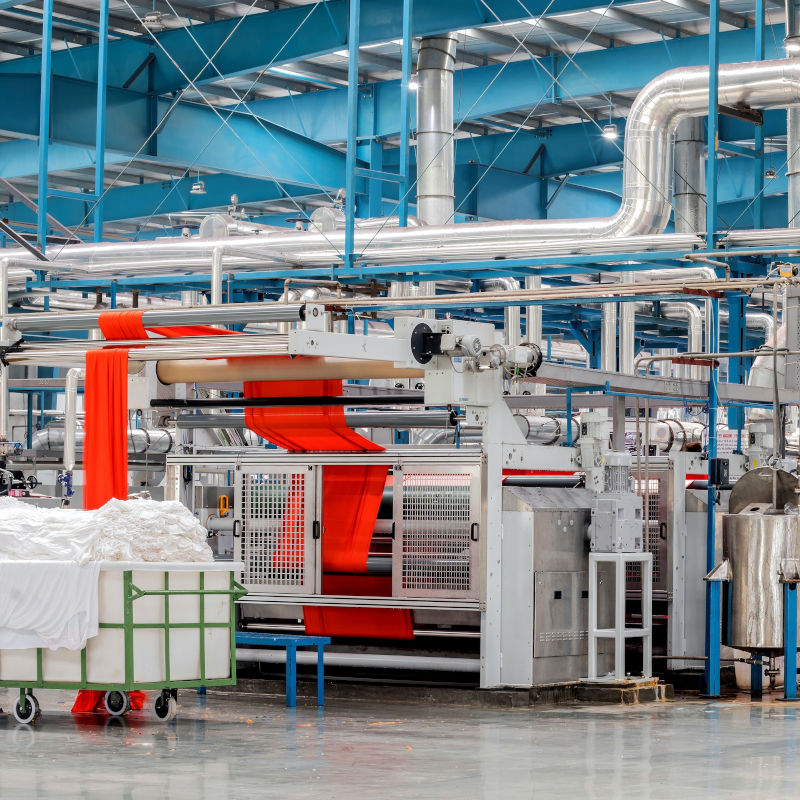 ...Ihre Serviceabteilung oder technische Entwicklung von Textilmaschinen,